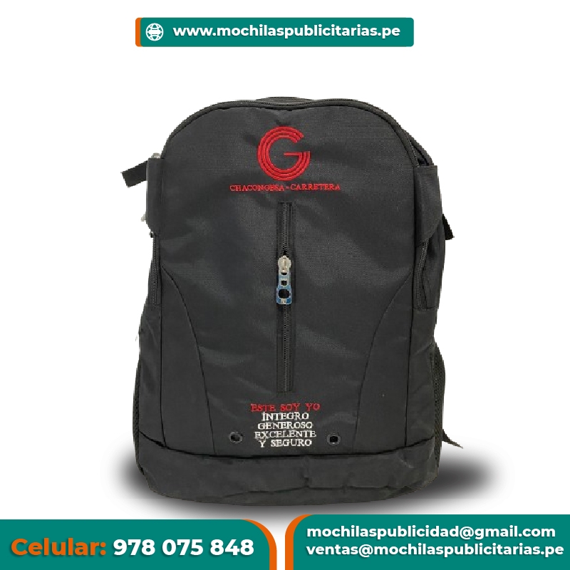 MOCHILA CORPORATIVA PUBLICITARIA- MCP0016