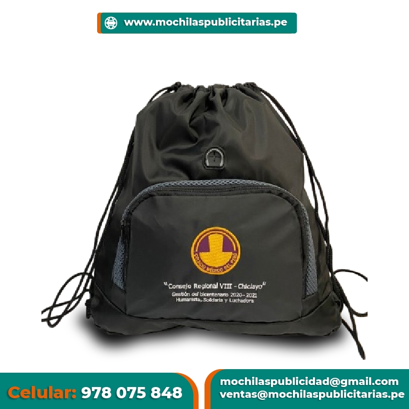 MOCHILA DEPORTIVA PUBLICITARIA- MDP0002
